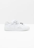 Other Stories Flower Sneakers - White