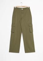Other Stories High Waisted Cargo Trousers