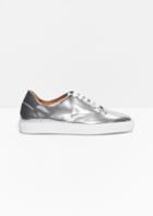 Other Stories Silver Sneakers