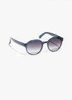 Other Stories Round Frame Sunglasses - Blue
