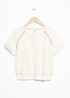 Other Stories Raglan Sleeve Top - White