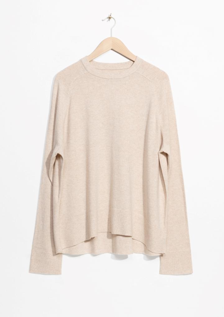 Other Stories Oversize Cashmere Sweater