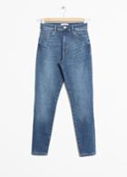 Other Stories High-rise Slim Jeans - Blue