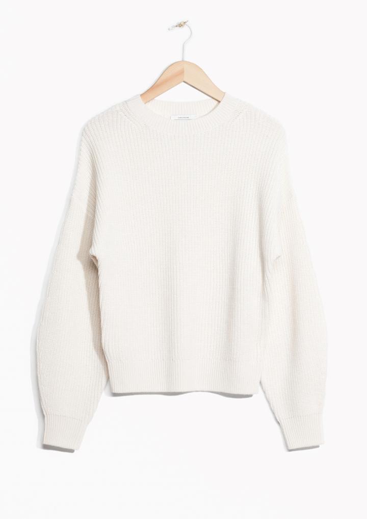 Other Stories Volumnious Wool Knit