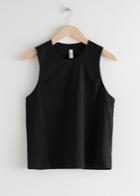 Other Stories Relaxed Tank Top - Black