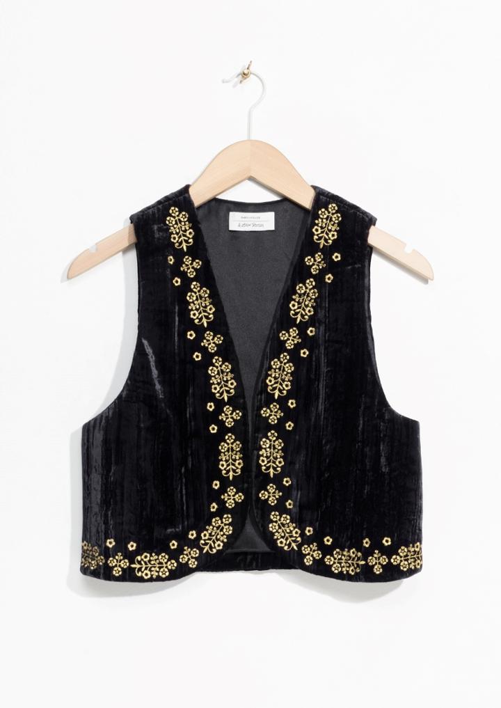 Other Stories Velveteen Vest