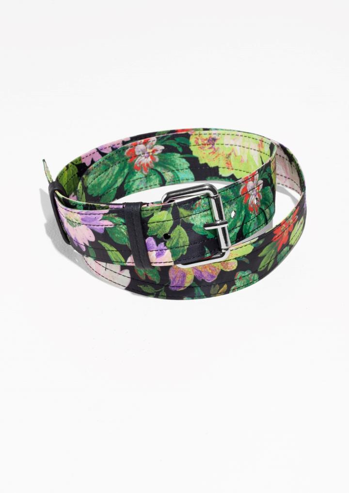 Other Stories Floral Belt