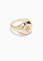 Other Stories Signet Ring - Gold
