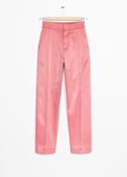 Other Stories High Waisted Trousers - Pink
