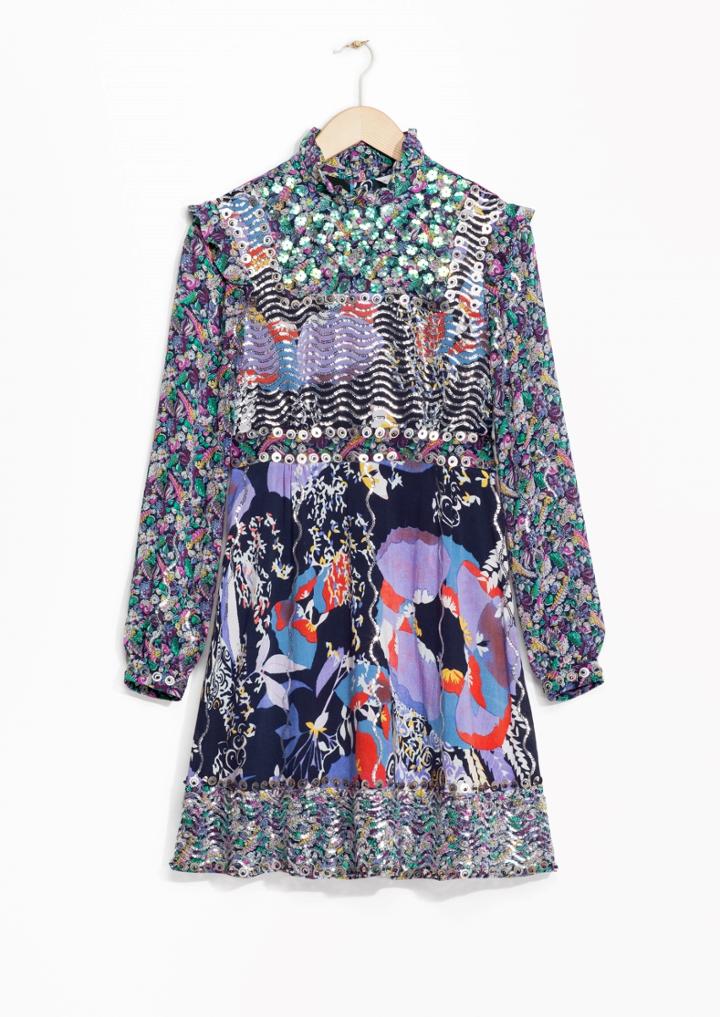 Other Stories Ditzy Frill Dress