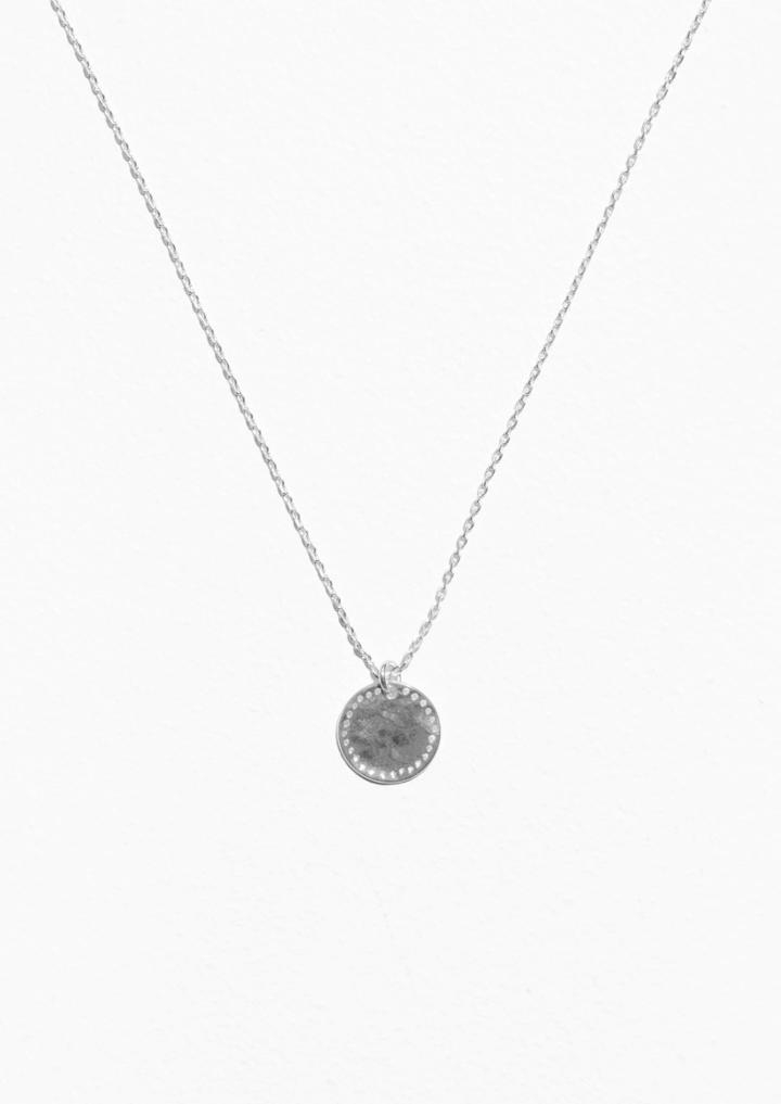 Other Stories Circle Necklace