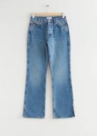 Other Stories Lesley Cut Jeans - Blue