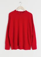Other Stories Cashmere Sweater - Red