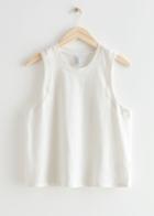 Other Stories Relaxed Tank Top - White