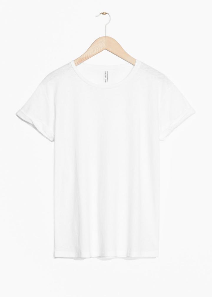 Other Stories Crewneck T-shirt - White
