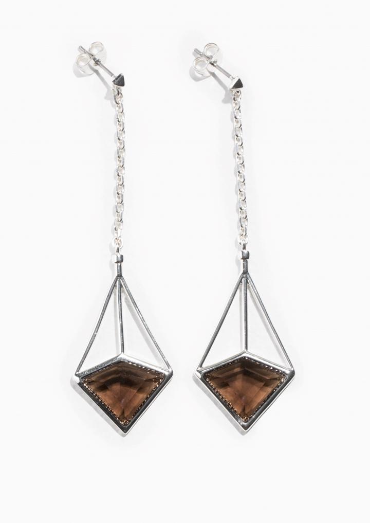 Other Stories Prism Pendant Earrings