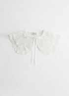 Other Stories Lace Collar - White