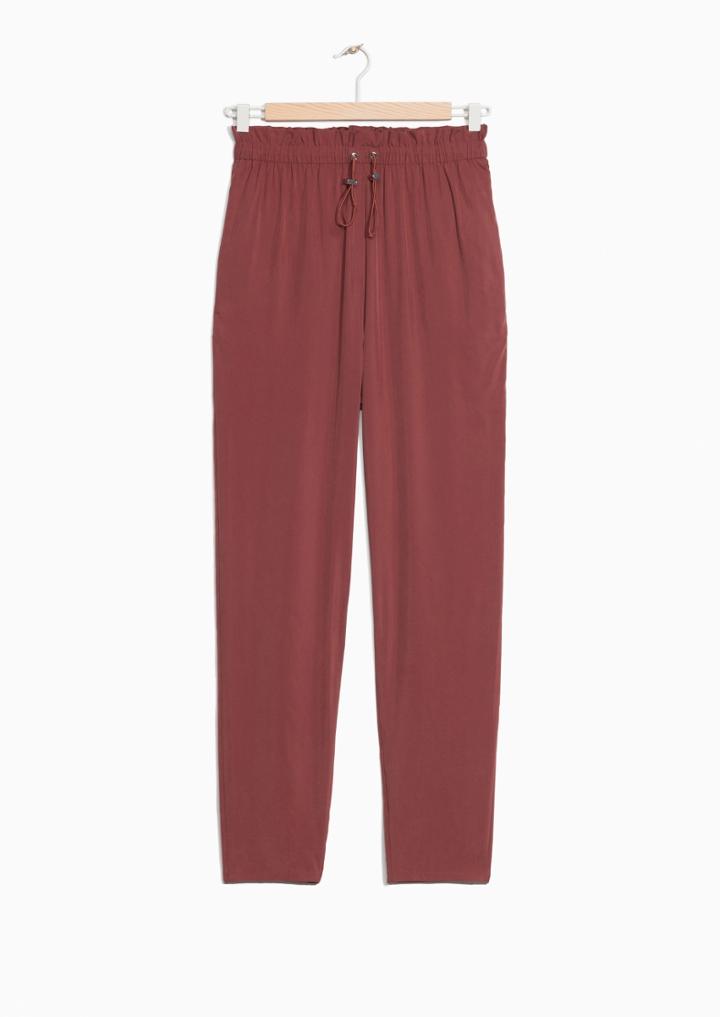 Other Stories Drawstring Trousers