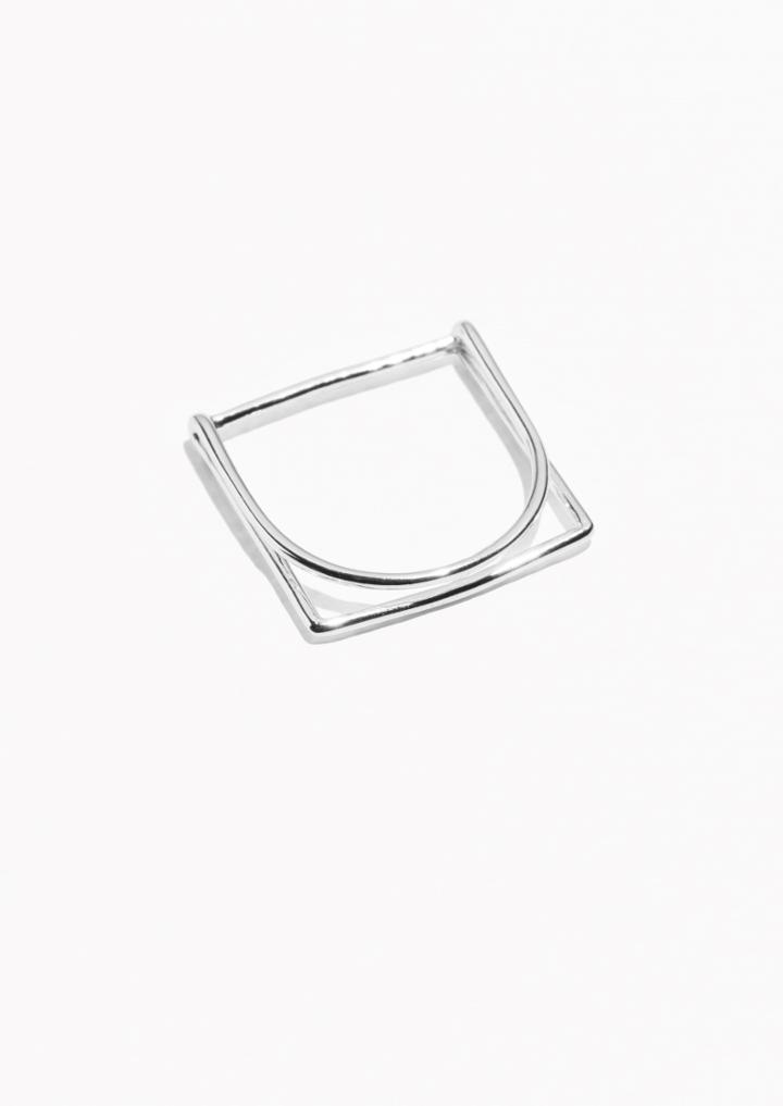 Other Stories Cube Ring