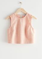 Other Stories Checkered Tank Top - Yellow