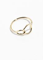 Other Stories Circle Ring - Gold