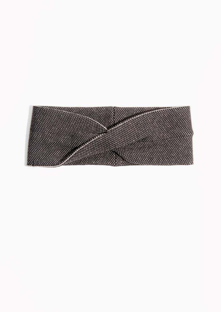 Other Stories Glitter Knit Headband
