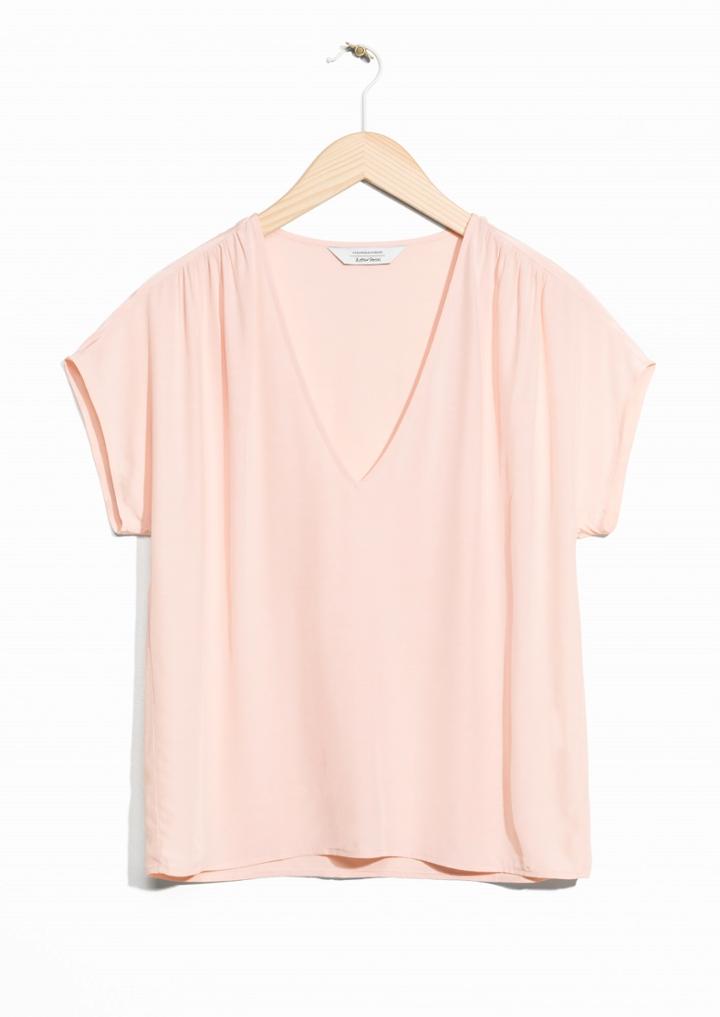 Other Stories V-neck Blouse