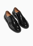 Other Stories Leather Oxfords - Black