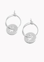 Other Stories Star Charm Hoop Earrings