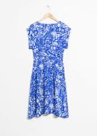 Other Stories Printed Tea Dress - Blue