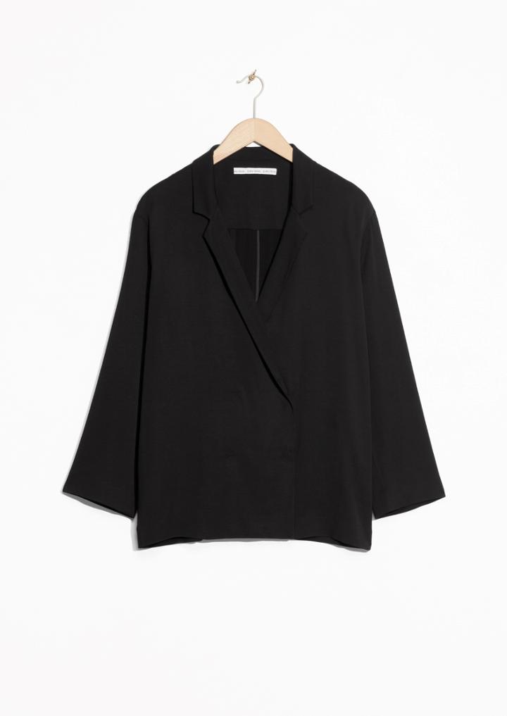 Other Stories Blazer Blouse