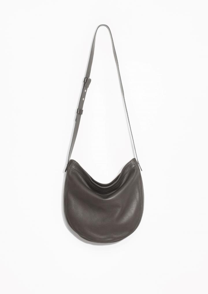 Other Stories Soft Leather Hobo Bag