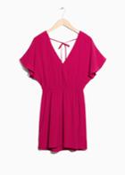 Other Stories Berry Dress - Pink