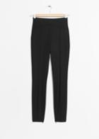 Other Stories High-rise Trousers - Black
