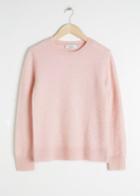 Other Stories Wool Blend Knit Sweater - Pink