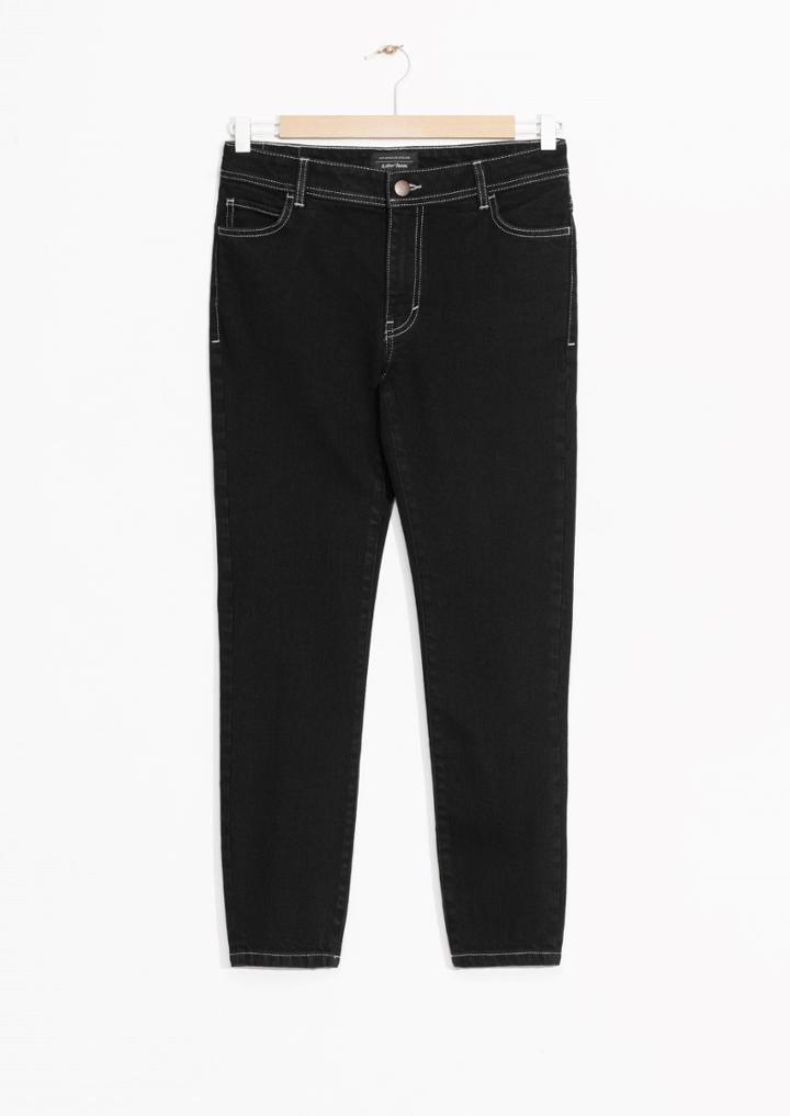 Other Stories Cropped Denim Jeans
