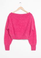 Other Stories Knit Off-shoulder Sweater
