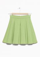 Other Stories Flared Jersey Skirt