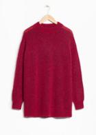 Other Stories Oversized Knit - Red