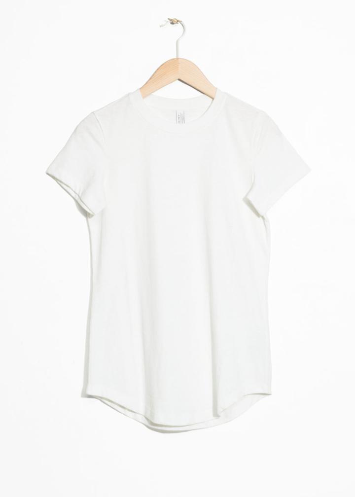 Other Stories Organic Cotton T-shirt - White