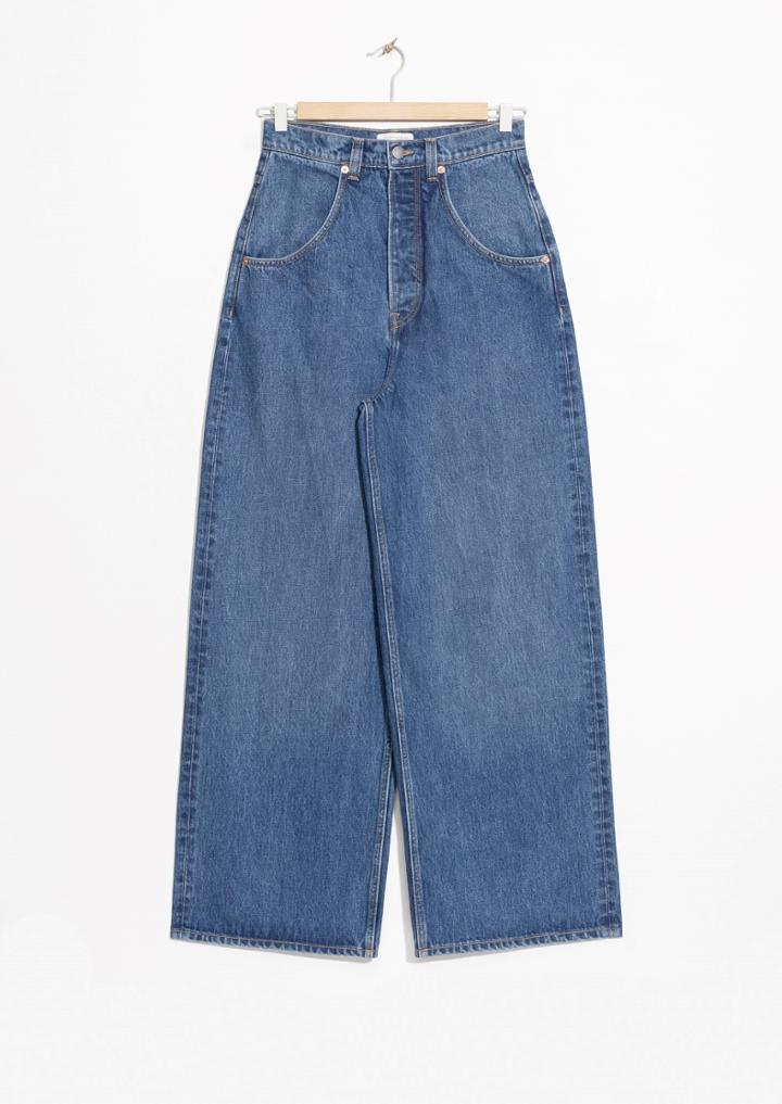 Other Stories Wide High Waisted Jeans