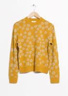 Other Stories Bloom Jacquard Sweater