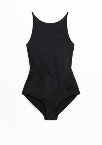 Other Stories Open Back Swimsuit