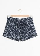 Other Stories Hibiscus Print Shorts - Blue