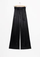 Other Stories High Waisted Tie Flares