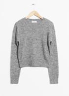 Other Stories Wool Blend Sweater - Grey
