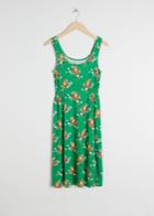 Other Stories Printed Summer Dress - Green