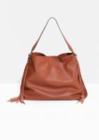 Other Stories Tassel Leather Tote