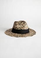 Other Stories Multicoloured Straw Fedora - Black