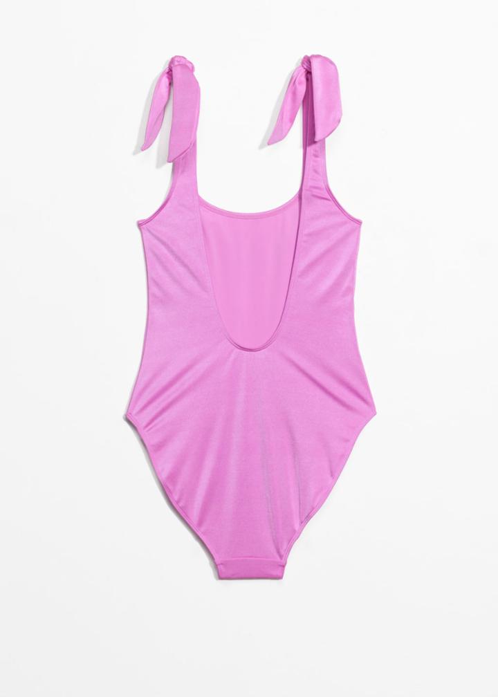 Other Stories Muchas Swimsuit - Pink